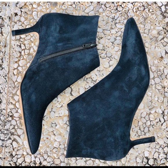 Italian Suede Ankle Boots eu 39 - Picture 2 of 2